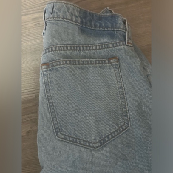 Abercrombie & Fitch Light Blue Denim Midi Skirt - Picture 7 of 7